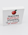 Teaching Buffalo Students Is A Work Of Heart Wooden Decor
