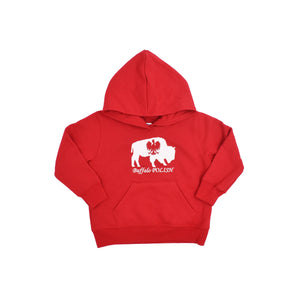 BFLO Buffalo Polish Dyngus Day red toddler hoodie sweatshirt