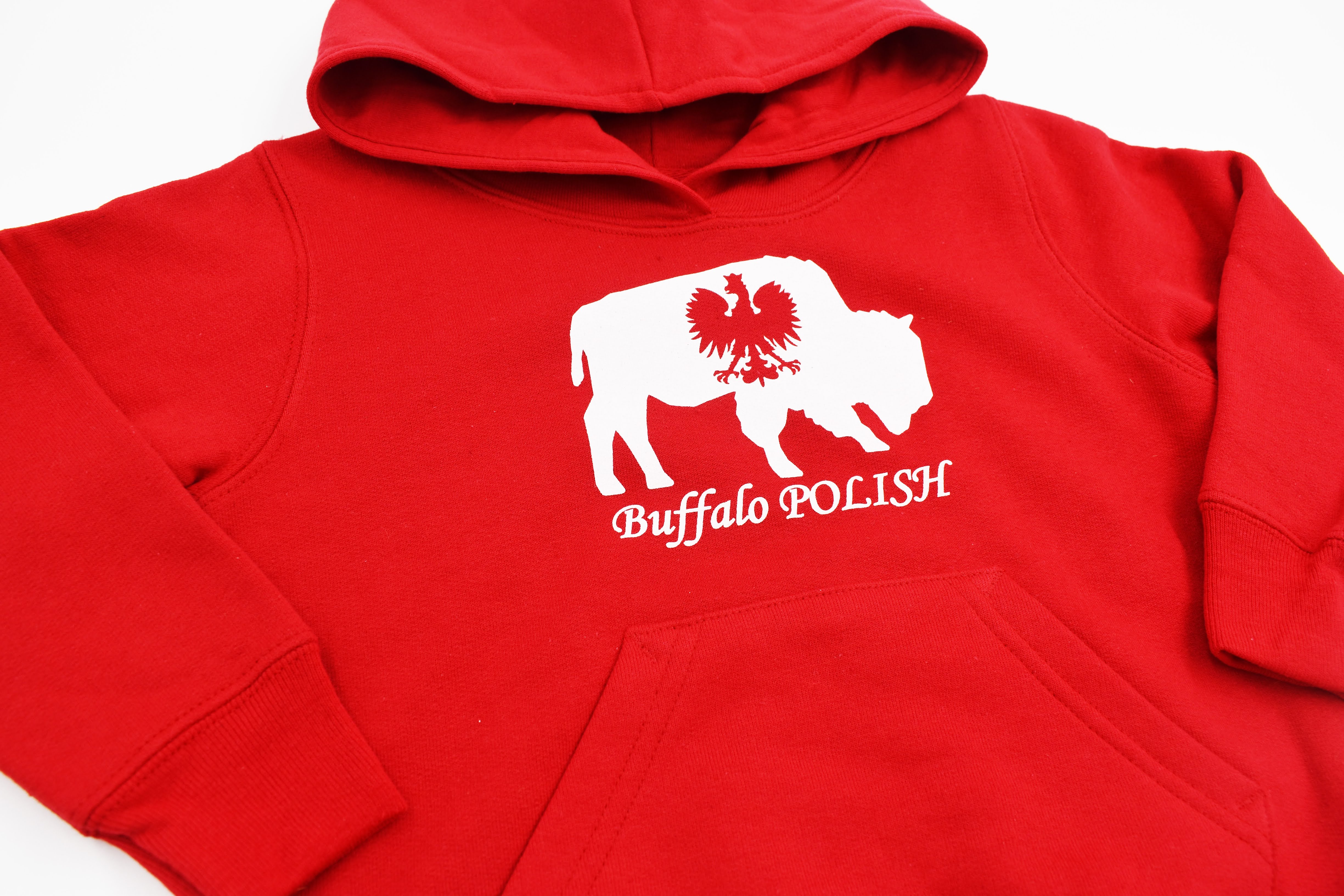 : BFLO Buffalo NY Red Graphic Pullover Hoodie : Clothing, Shoes &  Jewelry