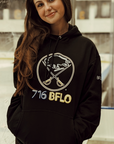 Buffalo Sabres x BFLO Neon Glow Hoodie - Final Sale
