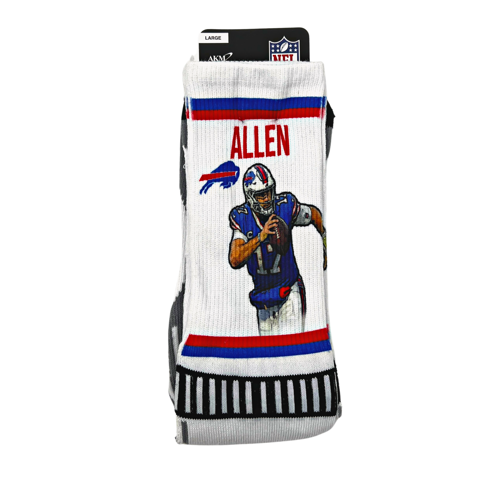 bflo store Josh Allen Buffalo Bills Socks