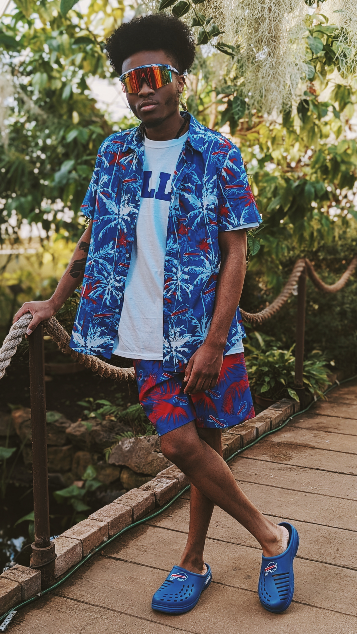Men's Buffalo Bills Summer Hawaiian Wear