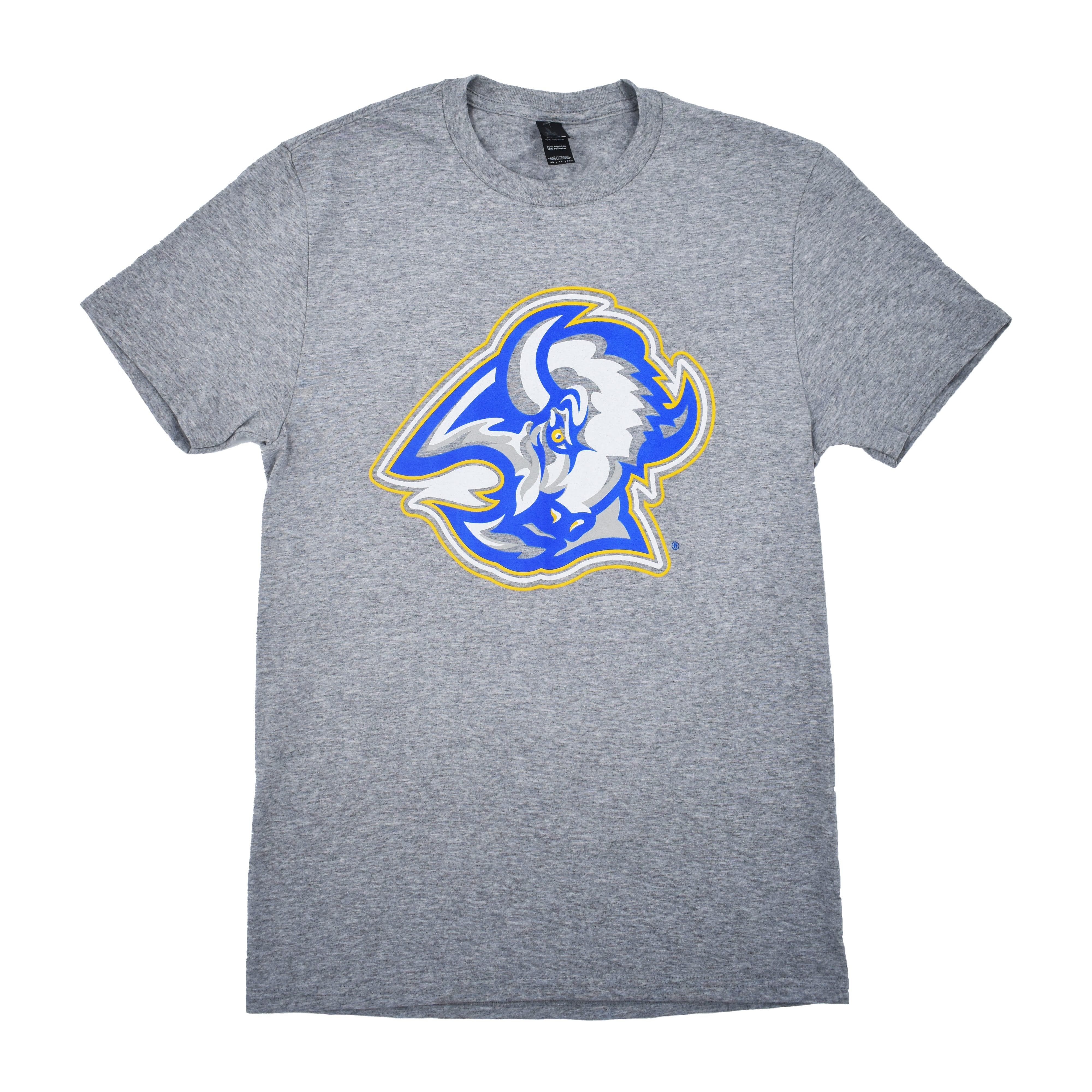 Buffalo sabres blue and gold goat head shirt - Peanutstee