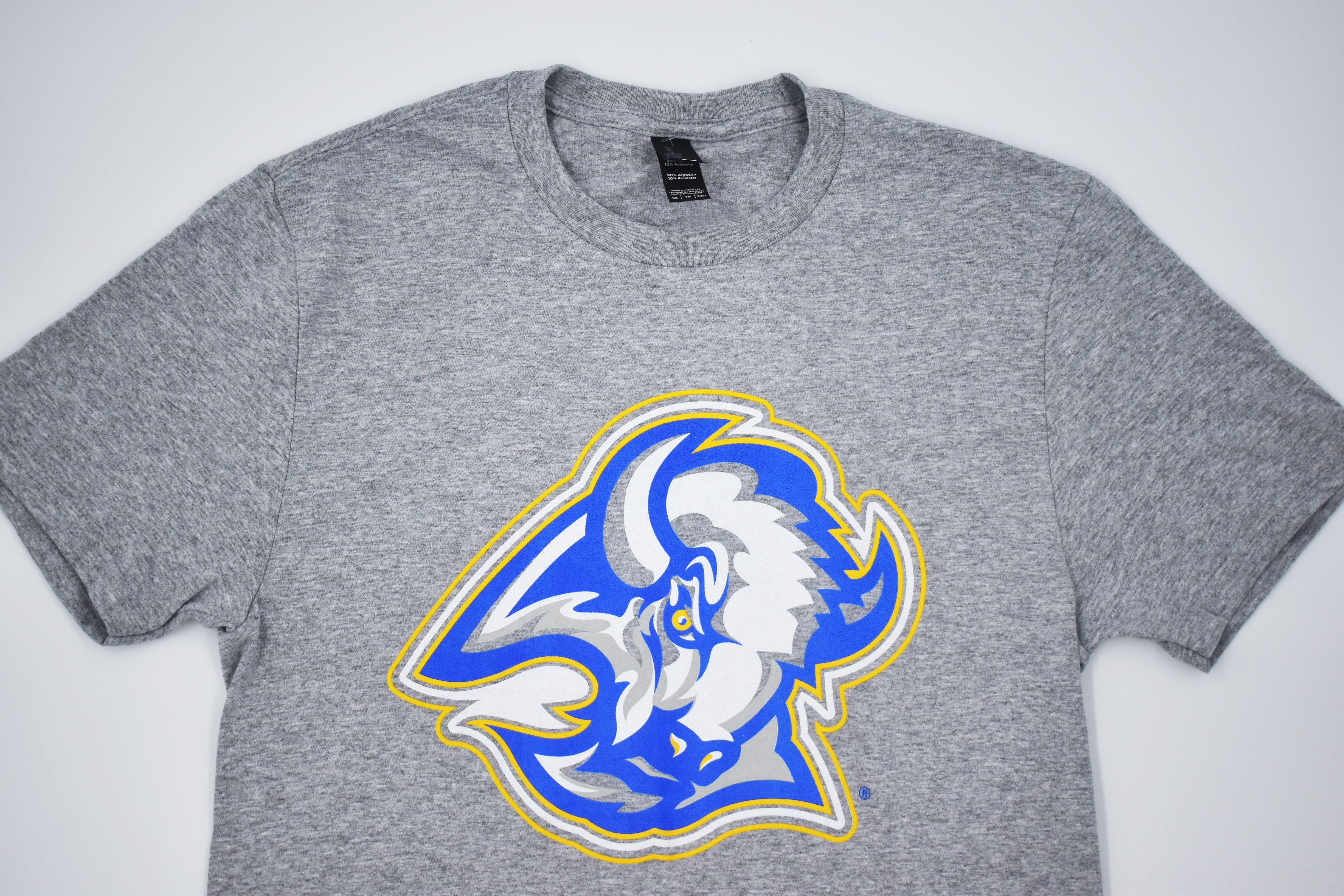 Buffalo sabres blue and gold goat head shirt - Kingteeshop