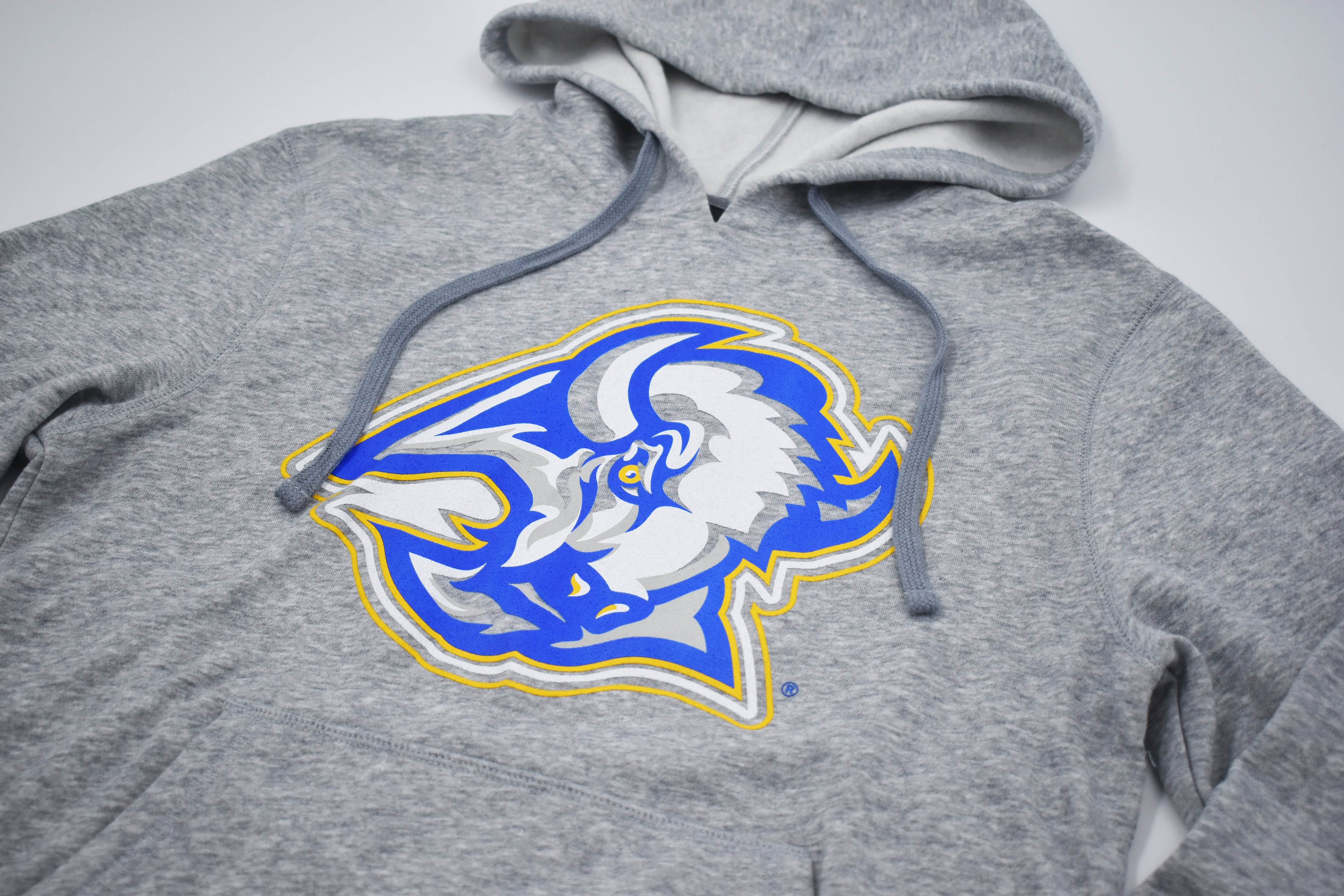 Buffalo Goat Head Pullover Hoodie for Sale by Marz5166
