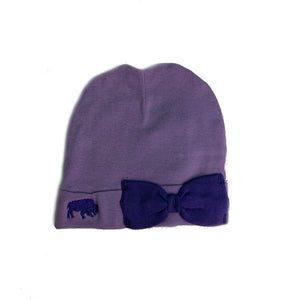 Purple Infant Knit Cap