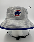New Era Buffalo Bisons Alternate Light Gray Bucket Hat