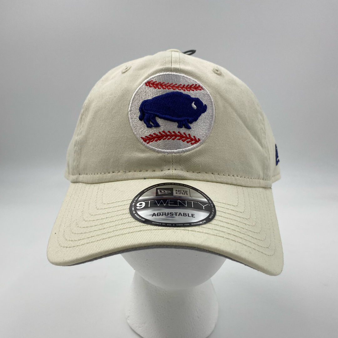 New Era Buffalo Bisons Alternate Cream Adjustable Hat