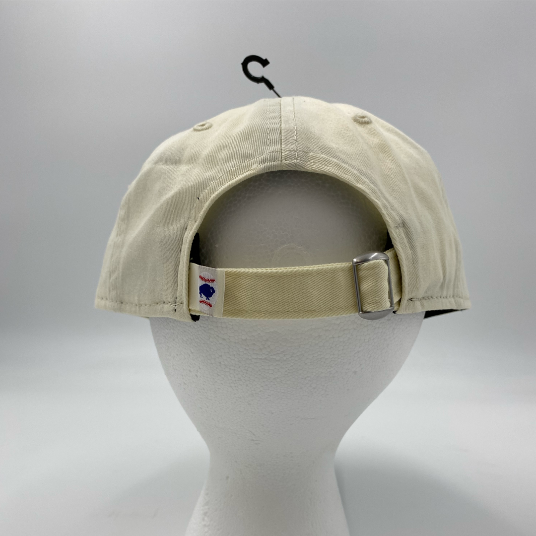 New Era Buffalo Bisons Cream Adjustable Hat | The BFLO Store