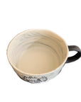Black Stoneware Skyline Soup Mug