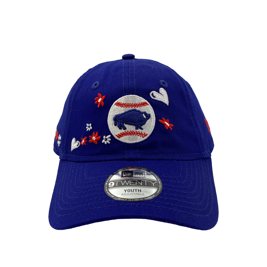 Women's Buffalo Bills New Era Cream Historic Logo Floral 9TWENTY Adjustable  Hat