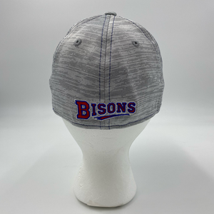 New Era Buffalo Bisons Heather Gray Child Youth Fitted Hat