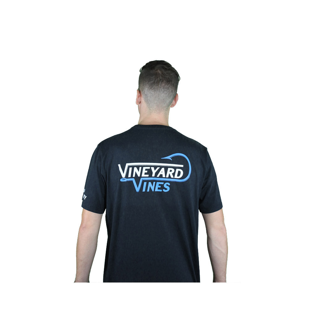 Vineyard Vines Men's Short-Sleeve VV Americana Whale Pocket T-Shirt