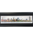 Buffalo Skyline Framed Art Mosaic